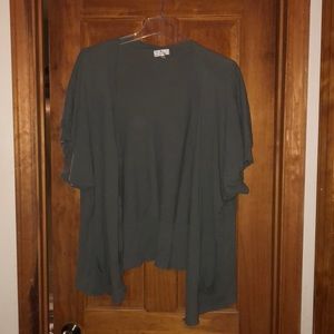 Grey Cardigan, Buttons down the front